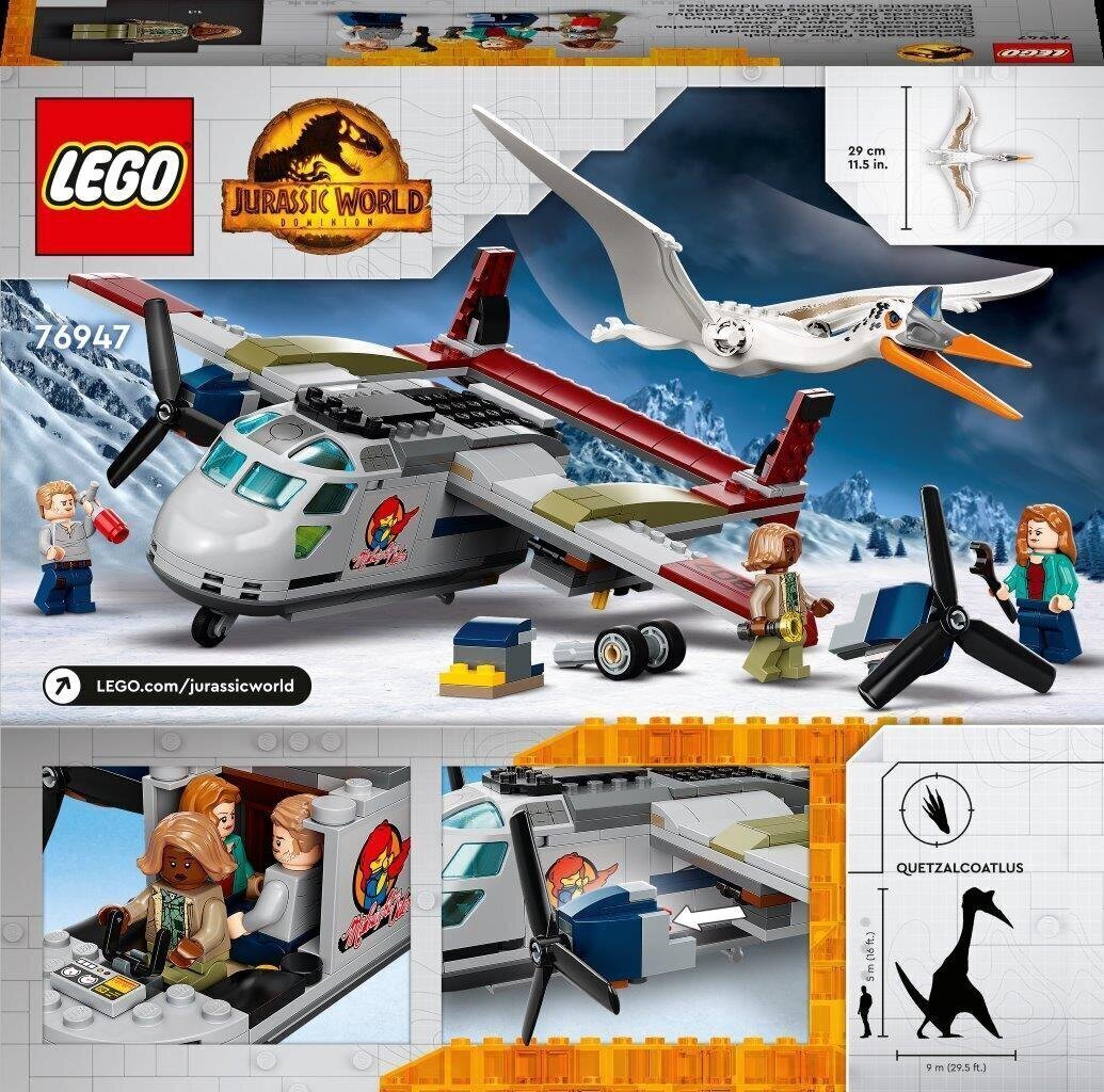 76947 LEGO® Jurassic World Quecalcoati lennukivaritsus hind ja info | Klotsid ja konstruktorid | kaup24.ee