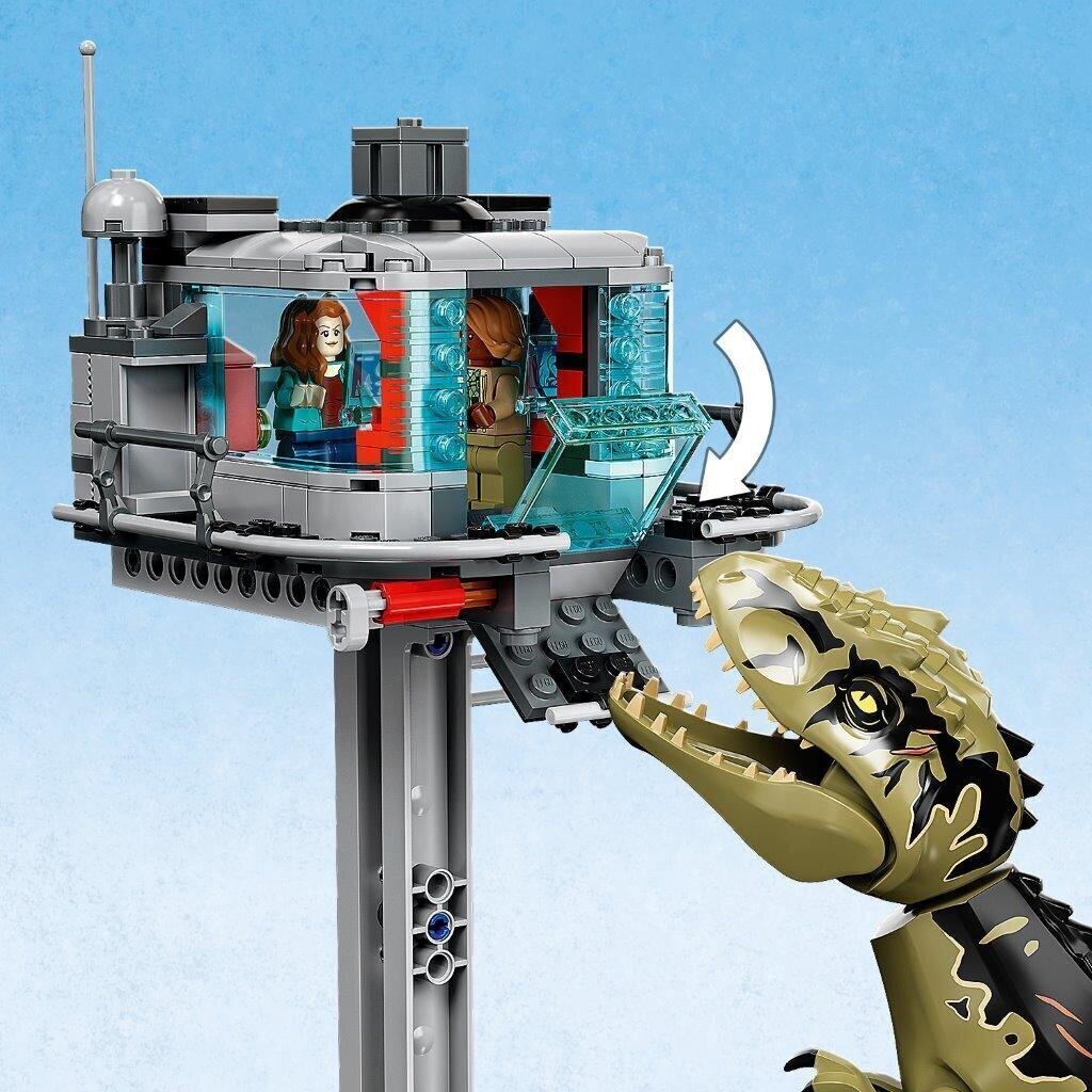 76949 LEGO® Jurassic World Gigantosauruse ja Terisinosauruse rünnak цена и информация | Klotsid ja konstruktorid | kaup24.ee