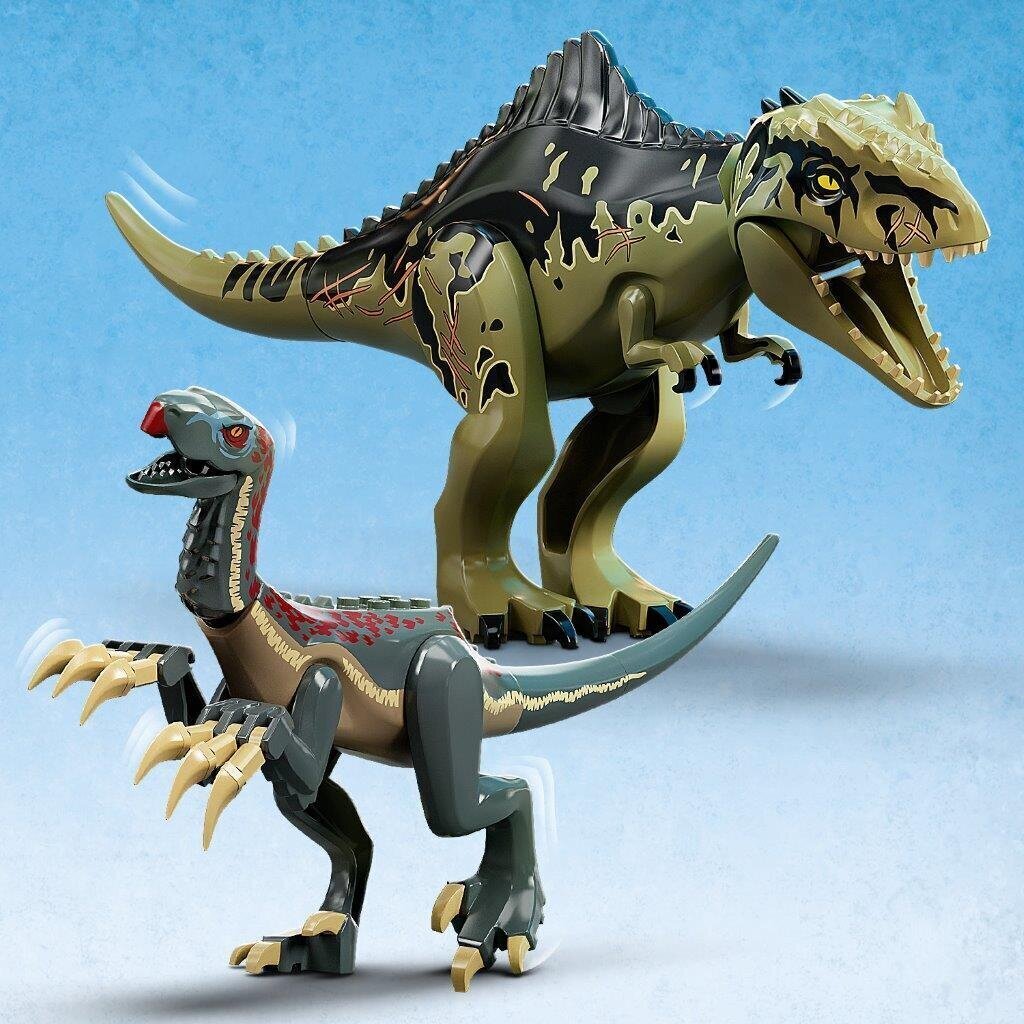 76949 LEGO® Jurassic World Gigantosauruse ja Terisinosauruse rünnak hind ja info | Klotsid ja konstruktorid | kaup24.ee
