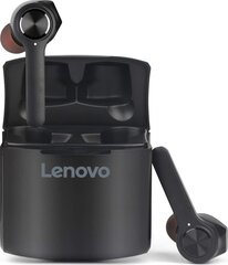 Täielikult juhtmevabad in-ear kõrvaklapid Lenovo HT20, Must цена и информация | Наушники | kaup24.ee