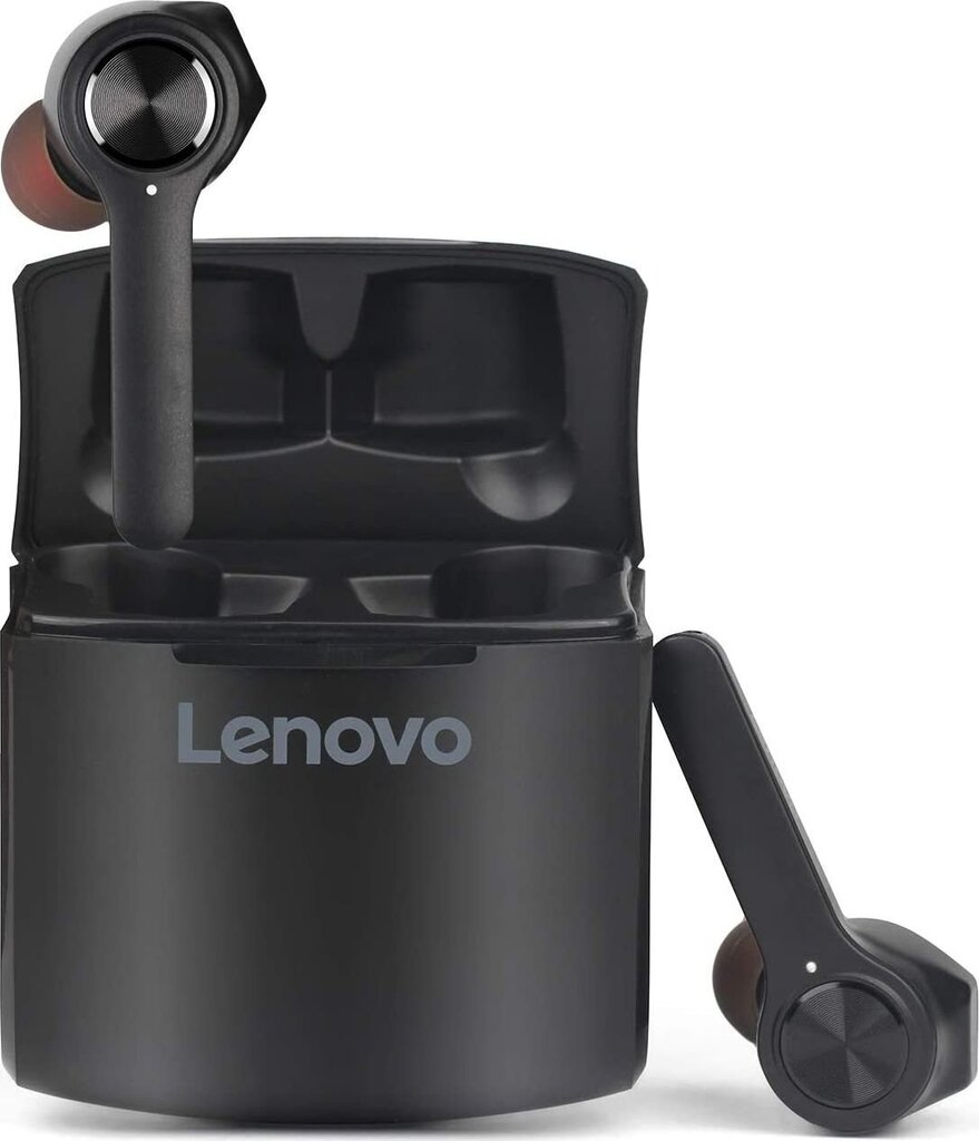 Täielikult juhtmevabad in-ear kõrvaklapid Lenovo HT20, Must hind ja info | Kõrvaklapid | kaup24.ee