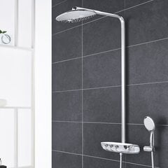 Dušisüsteem Grohe SmartControl 360 DUO termostaatilise segisti ja TrioMassage'i pihustusfunktsiooniga, 26250000 цена и информация | Душевые комплекты и панели | kaup24.ee