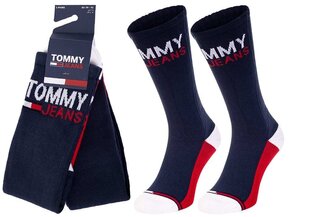 Мужские носки Tommy Hilfiger, 2 пары, темно-синие 100000400 002 39882 цена и информация | Мужские носки | kaup24.ee