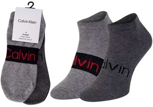 Мужские носки Calvin Klein 2 пары, серые 701218712 003 39849 цена и информация | Мужские носки | kaup24.ee