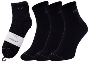 Мужские носки Calvin Klein 3 пары, черные 701218719 001 40352 цена и информация | Мужские носки | kaup24.ee