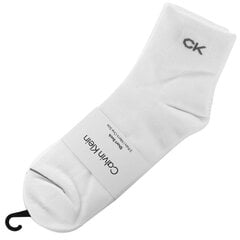 Calvin Klein meeste sokid, 3 paari, valge 701218719 002 39830 цена и информация | Мужские носки | kaup24.ee