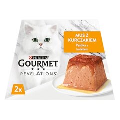 Karma Gourmet Revelations Mousse kanaga 2x57g hind ja info | Konservid kassidele | kaup24.ee
