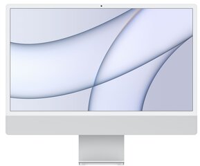 Apple iMac 24” M1 8/256GB Silver SWE MGPC3KS/A hind ja info | Lauaarvutid | kaup24.ee