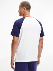 Meeste T-särk TOMMY HILFIGER T-SHIRT CN SS TEE LOGO, valge UM0UM02351 DY4 40798 цена и информация | Мужские футболки | kaup24.ee