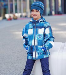 Детская куртка Huppa 40 г Terrel 18150004*12166, голубая/белая 4741632066311 цена и информация | Куртки для мальчиков | kaup24.ee