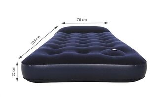 BESTWAY 67223 täispuhutav üheinimesevoodi Blue Horizon Step 185x76x28 cm 9904 цена и информация | Надувные матрасы и мебель | kaup24.ee