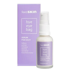 Сыворотка для глаз Feedskin Bye Eye Bag, 30 мл цена и информация | Сыворотки, кремы для век | kaup24.ee