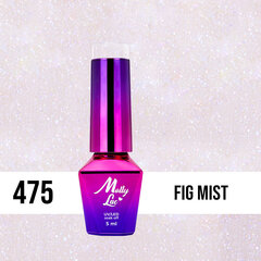 Geellakk MollyLac - Macarons Fig Mist 5ml Ei 475 hind ja info | Küünelakid, küünetugevdajad | kaup24.ee