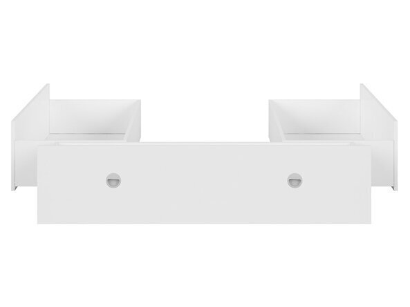 3-sahtli komplekt voodile BRW Nepo Plus 160 3S, valge цена и информация | Voodikastid, voodisahtlid | kaup24.ee