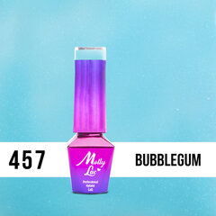 Geellakk MollyLac - BonBons Bubblegum 5ml Ei 457 hind ja info | Küünelakid, küünetugevdajad | kaup24.ee