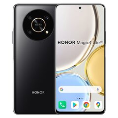 Honor Magic 4 Lite 5G 128GB Dual SIM Midnight Black цена и информация | Мобильные телефоны | kaup24.ee