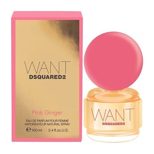 Parfüümvesi Dsquared² Want Pink Ginger EDP naistele 50 ml hind ja info | Naiste parfüümid | kaup24.ee