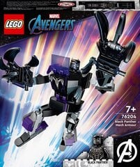 76204 LEGO® Marvel Бронеробот Черная пантера цена и информация | Конструкторы и кубики | kaup24.ee