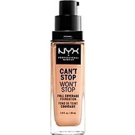 Jumestuskreem NYX Can't Stop Won't Stop Natural, 30ml hind ja info | Jumestuskreemid, puudrid | kaup24.ee