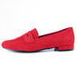 Sergio Leone punased mokassiinid hind ja info | Naiste kingad | kaup24.ee