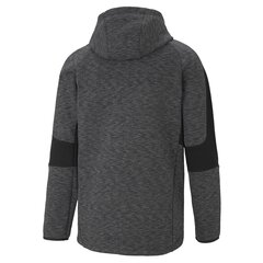 Meeste vabaaja dressipluus Puma EVOSTRIPE FZ Hoodie Puma Black 58581101, must цена и информация | Мужские толстовки | kaup24.ee