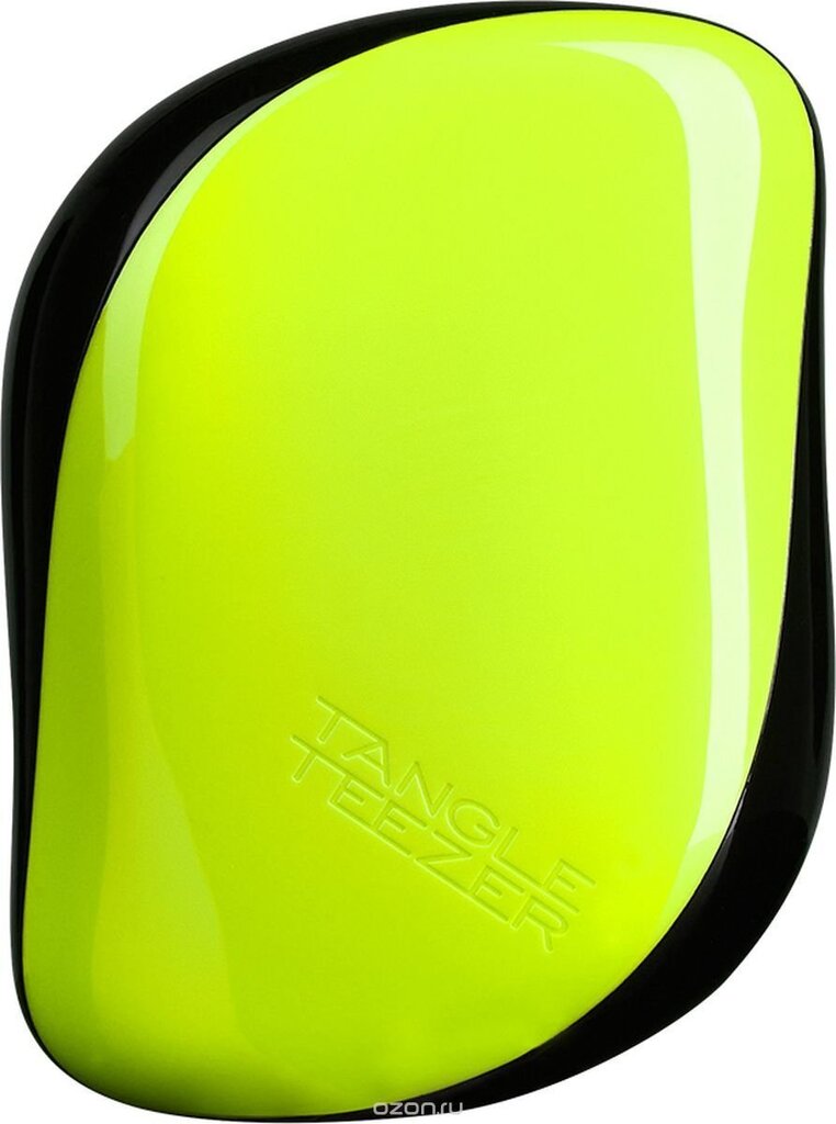 Juuksehari Tangle Teezer Compact Styler Neon Yellow hind ja info | Juukseharjad, kammid, juuksuri käärid | kaup24.ee