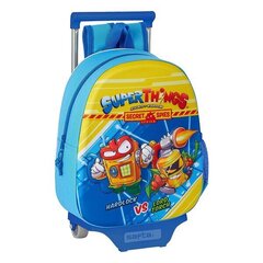 Школьная сумка 3D на колесиках SuperThings цена и информация | Школьные рюкзаки, спортивные сумки | kaup24.ee
