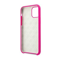 Чехол Guess для iPhone 11 Pro Max GUHCN65LS4GFU fuchsia hard case 4G Tone On Tone цена и информация | Чехлы для телефонов | kaup24.ee