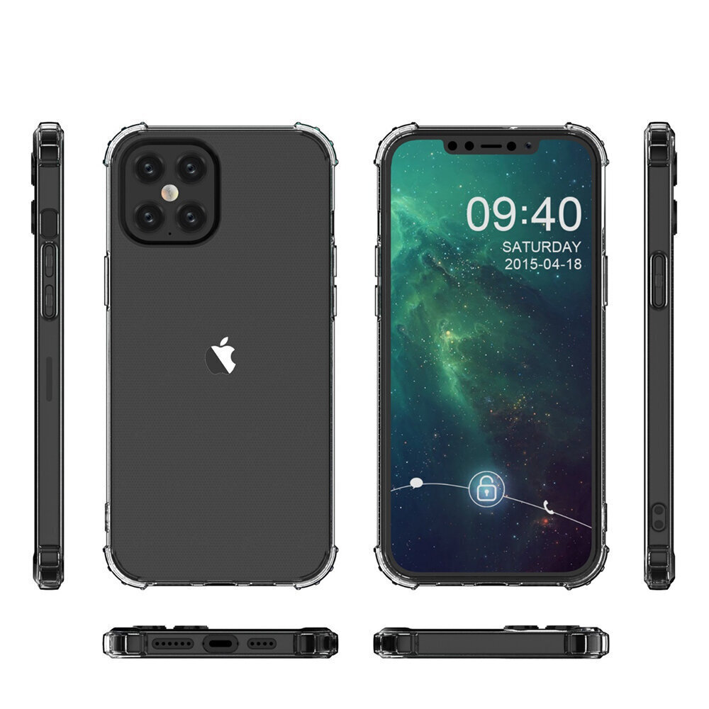 Anti Shock 1,5mm case, sobib iPhone 7 Plus / iPhone 8 Plus, läbipaistev цена и информация | Telefoni kaaned, ümbrised | kaup24.ee