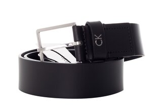 Meeste püksirihm Calvin Klein FORMAL BELT 3.5 cm, must K50K504300 001 25145 hind ja info | Meeste vööd | kaup24.ee