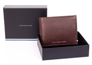 Meeste rahakott Tommy Hilfiger BUSINESS CC ADN COIN WALLET BROWN AM0AM06531 GBT 3764 hind ja info | Meeste rahakotid | kaup24.ee