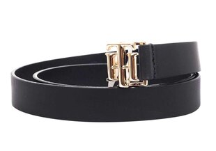 Naiste püksirihm Tommy Hilfiger LOGO BELT 2.5 cm, must AW0AW08554 CJM 20758 hind ja info | Naiste vööd | kaup24.ee