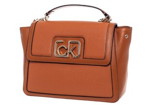 Женская сумка Calvin Klein FLAP TOP HANDLE, коньячный цвет K60K607091 GC9 36713 цена и информация | Женские сумки | kaup24.ee