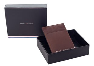 Мужской кошелек Tommy Hilfiger POLISHED LEATHER VERTICAL CC HOL BROWN AM0AM06302 GBT 37606 цена и информация | Мужские кошельки | kaup24.ee