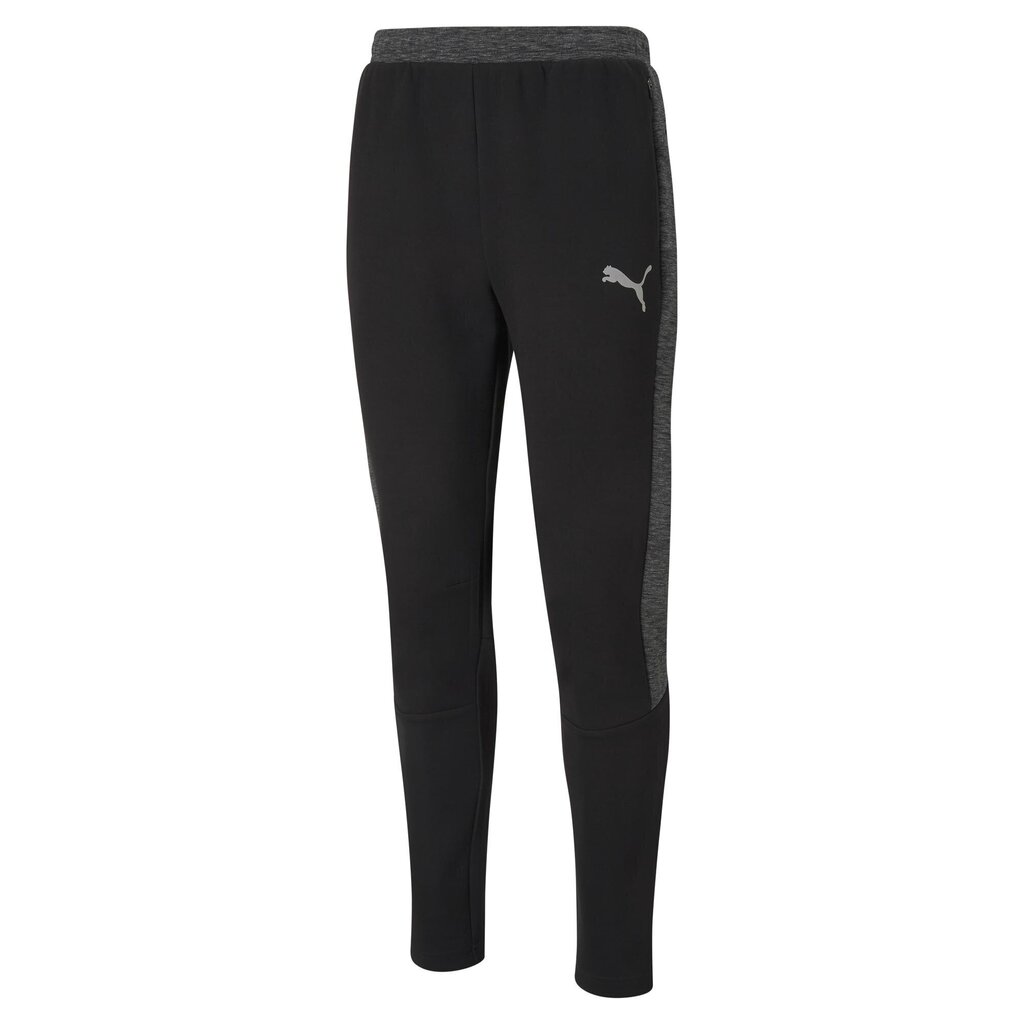 Meeste vabaajapüksid Puma EVOSTRIPE Pants Puma Black 58581301, must hind ja info | Meeste püksid | kaup24.ee