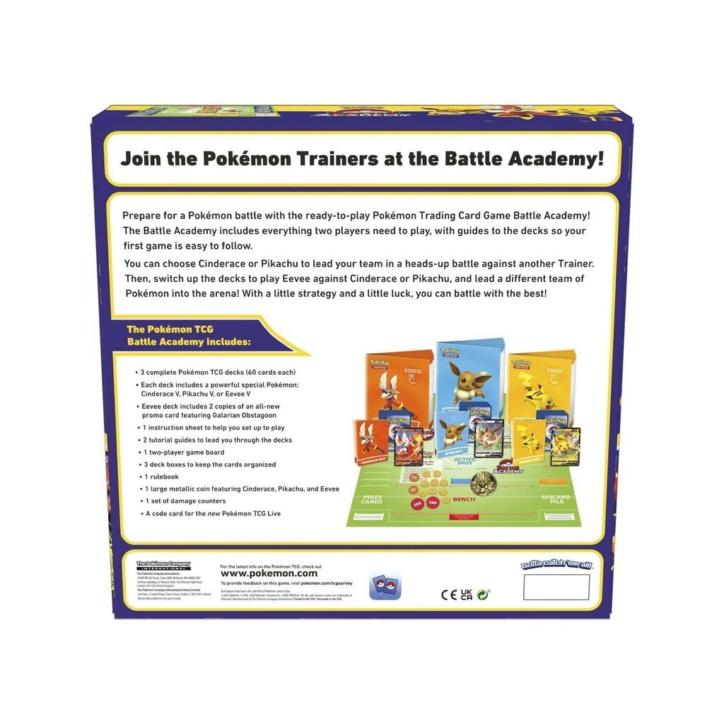 Pokemon - Battle Academy 2021 hind ja info | Lauamängud ja mõistatused | kaup24.ee