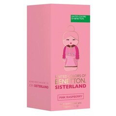 Naiste parfüüm Benetton Sisterland Pink Raspberry EDT (80 ml) hind ja info | Benetton Kosmeetika, parfüümid | kaup24.ee