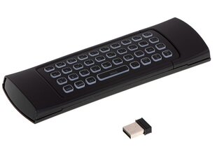 Беспроводной пульт с QWERTY клавиатурой и гиро мышкой RoGer Air Mouse PRO  цена и информация | Аксессуары для Smart TV | kaup24.ee