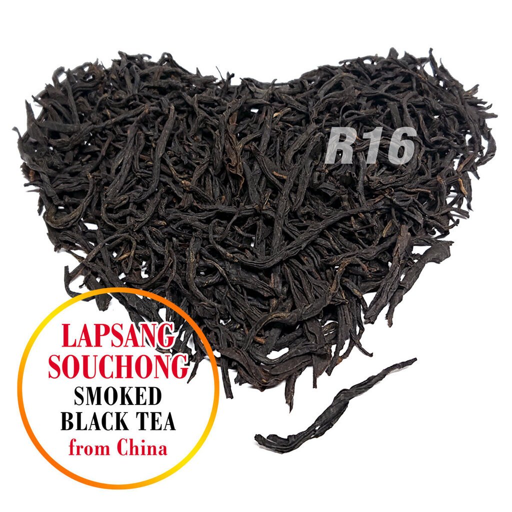 Eksklusiivne Hiina must tee koos suitsuse aroomiga, Chinese smoked Black tea, Lapsang Souchong 100 g hind ja info | Tee | kaup24.ee