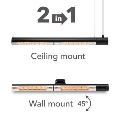 Halogeen infrapuna soojuskiirgur Trotec IR 2200 Valge, 800W hind ja info | Küttekehad | kaup24.ee