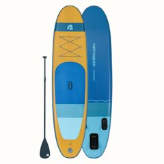 Надувная доска для весла Retrospec Weekender SL 10 ', цвет морской синий цена и информация | SUP доски, водные лыжи, водные аттракционы | kaup24.ee