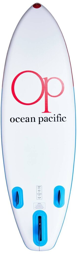 Ocean Pacific Sunset All Round 9'6 täispuhutav aerulaud, valge / punane / sinine hind ja info | Veesport | kaup24.ee
