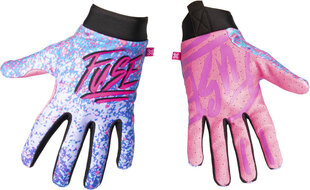 Kaitsekindad Fuse Omega Gloves, Turbo / Blue Splash V1, suurus L. hind ja info | Rulluisukaitsmed | kaup24.ee