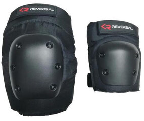 Põlve- ja küünarnukikaitsed Reversal Skate Pads 2-pakk, suurus S, must цена и информация | Защиты | kaup24.ee