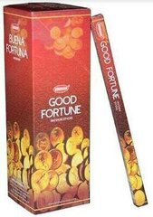 Благовония Krishan Good fortune, аромапалочки, 8 шт цена и информация | Подсвечники, свечи | kaup24.ee