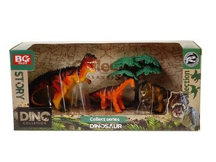 Dinosauruste komplekt (3 tk), 3+ цена и информация | Игрушки для мальчиков | kaup24.ee