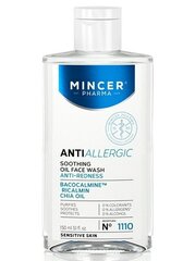 Antiallergiline rahustav näoõli nahapunetuse vastu Mincer Pharma No.1110 150 ml hind ja info | Näoõlid, seerumid | kaup24.ee