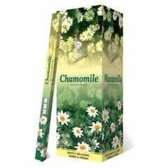 Viirukipulgad Krishan India Chamomile, 8tk цена и информация | Подсвечники, свечи | kaup24.ee