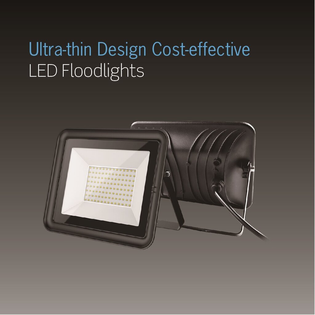 LED-prožektor 50W Ultra-Thin цена и информация | Valgustid ja lambid | kaup24.ee
