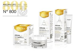 Niisutav päevane näokreem argaaniaõliga Mincer Pharma Argan Life No801 50 ml цена и информация | Кремы для лица | kaup24.ee